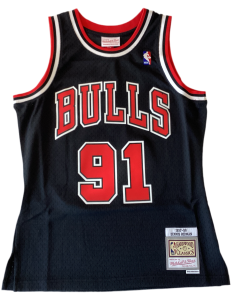Bulls Rodman Mitchell & Ness Player Jersey