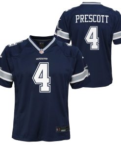 Cowboys Prescott Nike Youth Player Jersey