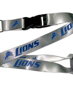 Detroit Lions Lanyard - Gray