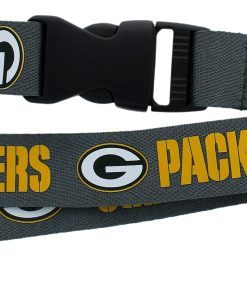 Green Bay Packers Lanyard - Charcoal