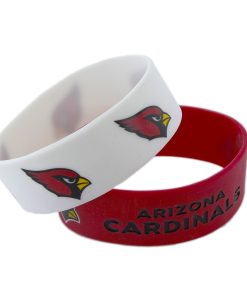 Arizona Cardinals Two Pack Wide Bracelets