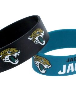 Jacksonville Jaguars Two Pack Wide Bracelets