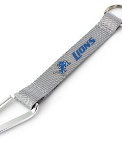 Detroit Lions Carabiner Lanyard Keychain