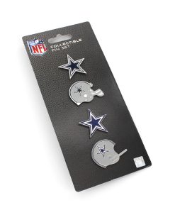 Dallas Cowboys 4 Pack Evolution Pin Set