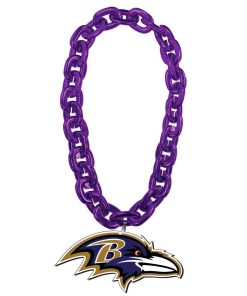 Baltimore Ravens Logo FanFave Fan Chain - Purple