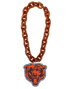 Chicago Bears Logo FanFave Fan Chain - Orange