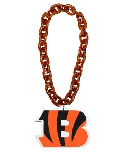 Cincinnati Bengals Logo FanFave Fan Chain - Orange
