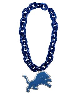 Detroit Lions Logo FanFave Fan Chain - Blue