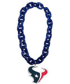 Houston Texans Logo FanFave Fan Chain - Navy