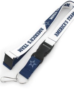 Dallas Cowboys Slogan Lanyard