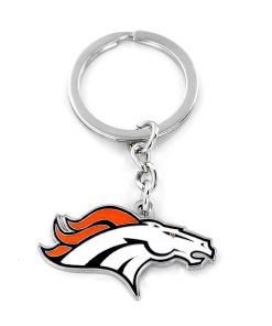 Denver Broncos Team Logo Keychain