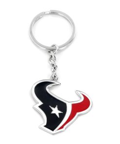 Houston Texans Team Logo Keychain