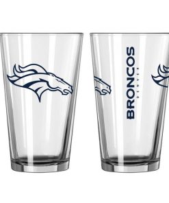 Denver Broncos 16oz. Gameday Pint Glass
