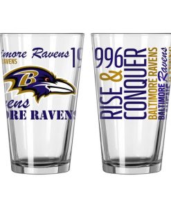 Baltimore Ravens 16oz. Spirit Pint Glass