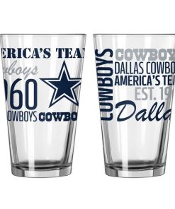 Dallas Cowboys 16oz. Spirit Pint Glass