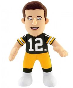 Green Bay Packers Aaron Rodgers 10 Player Plush - Green Jersey