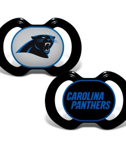 Carolina Panthers 2 Pack Baby Pacifiers