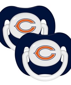 Chicago Bears 2 Pack Baby Pacifiers