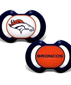 Denver Broncos 2 Pack Baby Pacifiers
