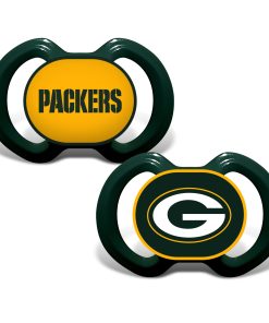 Green Bay Packers 2 Pack Baby Pacifiers