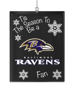 Baltimore Ravens 'Tis the Season Ornament