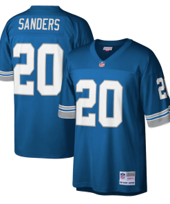 Lions Sanders Mitchell & Ness Adult Player Jersey