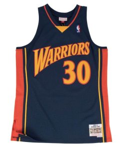 Warriors Curry Mitchell & Ness Player Jersey