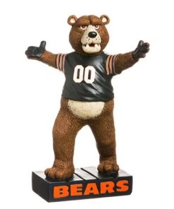 Chicago Bears 12 Mascot Statue