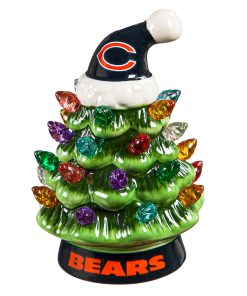 Chicago Bears 4 Mini LED Christmas Tree Ornament