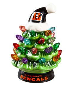 Cincinnati Bengals 4 Mini LED Christmas Tree Ornament