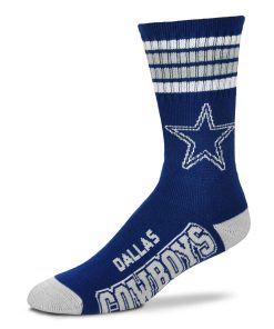 Dallas Cowboys 4 Stripe Deuce Socks - Youth
