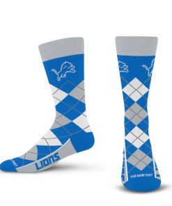 Detroit Lions Argyle Lineup Socks