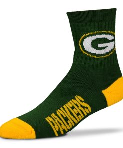 Green Bay Packers Team Color Crew Socks - Youth