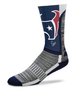Houston Texans DyeNamic Big Logo Socks - Large