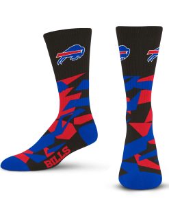 Buffalo Bills Shattered Camo Socks - Large