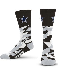 Dallas Cowboys Shattered Camo Socks - Large