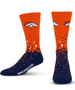 Denver Broncos Spray Zone Socks - Large