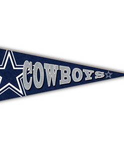 Dallas Cowboys 24 Wooden Pennant Sign