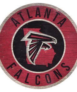 Atlanta Falcons 12 Circle with State Sign