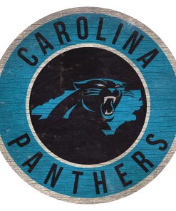 Carolina Panthers 12 Circle with State Sign