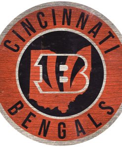 Cincinnati Bengals 12 Circle with State Sign