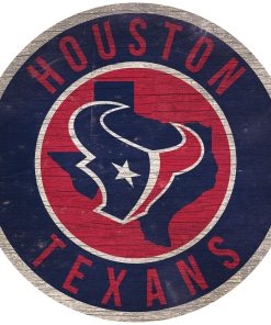 Houston Texans 12 Circle with State Sign