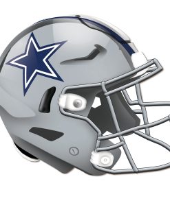 Dallas Cowboys 24 Wooden Cut-Out Authentic Helmet