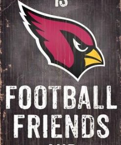 Arizona Cardinals Football. Friends & Family Wooden Sign