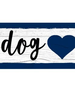 Dallas Cowboys Dog Bone Wooden Sign