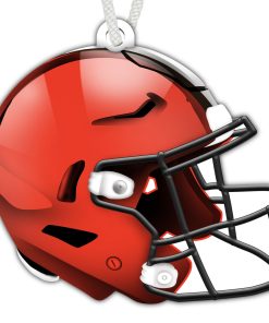Cleveland Browns Authentic Wooden Helmet Ornament