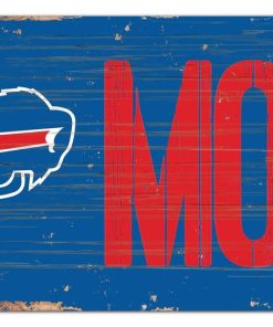 Buffalo Bills Mom Wooden Sign