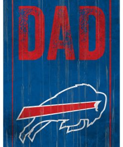Buffalo Bills World's Greatest Dad Wooden Sign