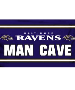 Baltimore Ravens 3' x 5' Man Cave Flag