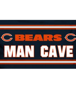 Chicago Bears 3' x 5' Man Cave Flag